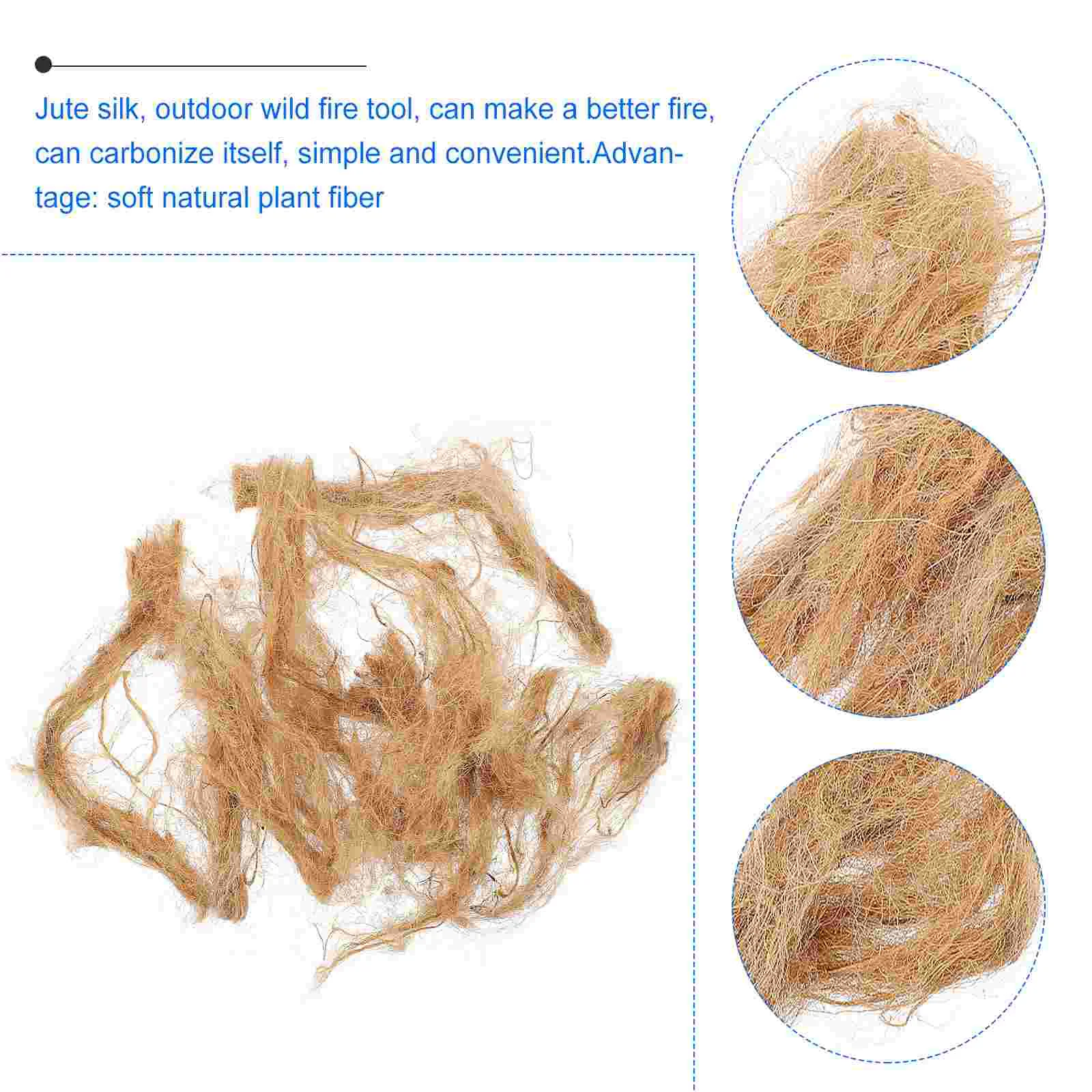 2 упаковки, большой джутовый шелковый инструмент для стартера - Фотография_4