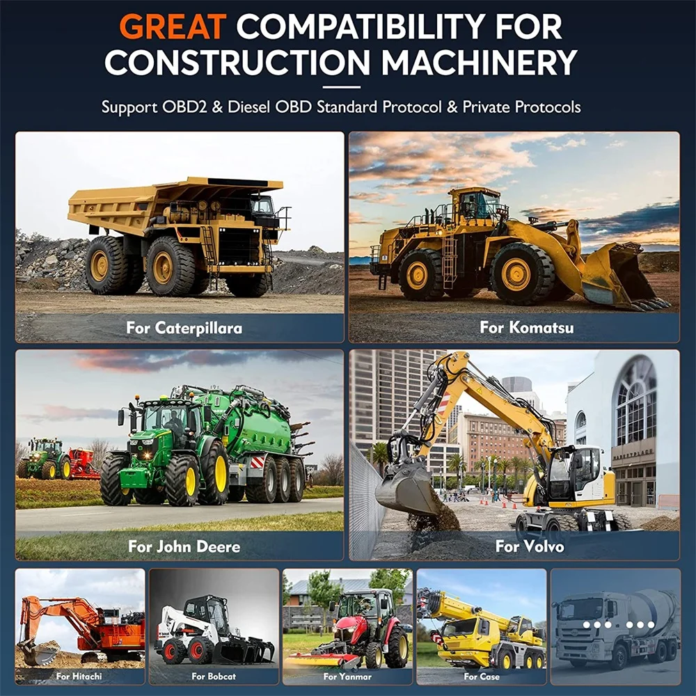 Сканер obd2 ancel hd3600 для тяжелых грузовиков - Фотография_3