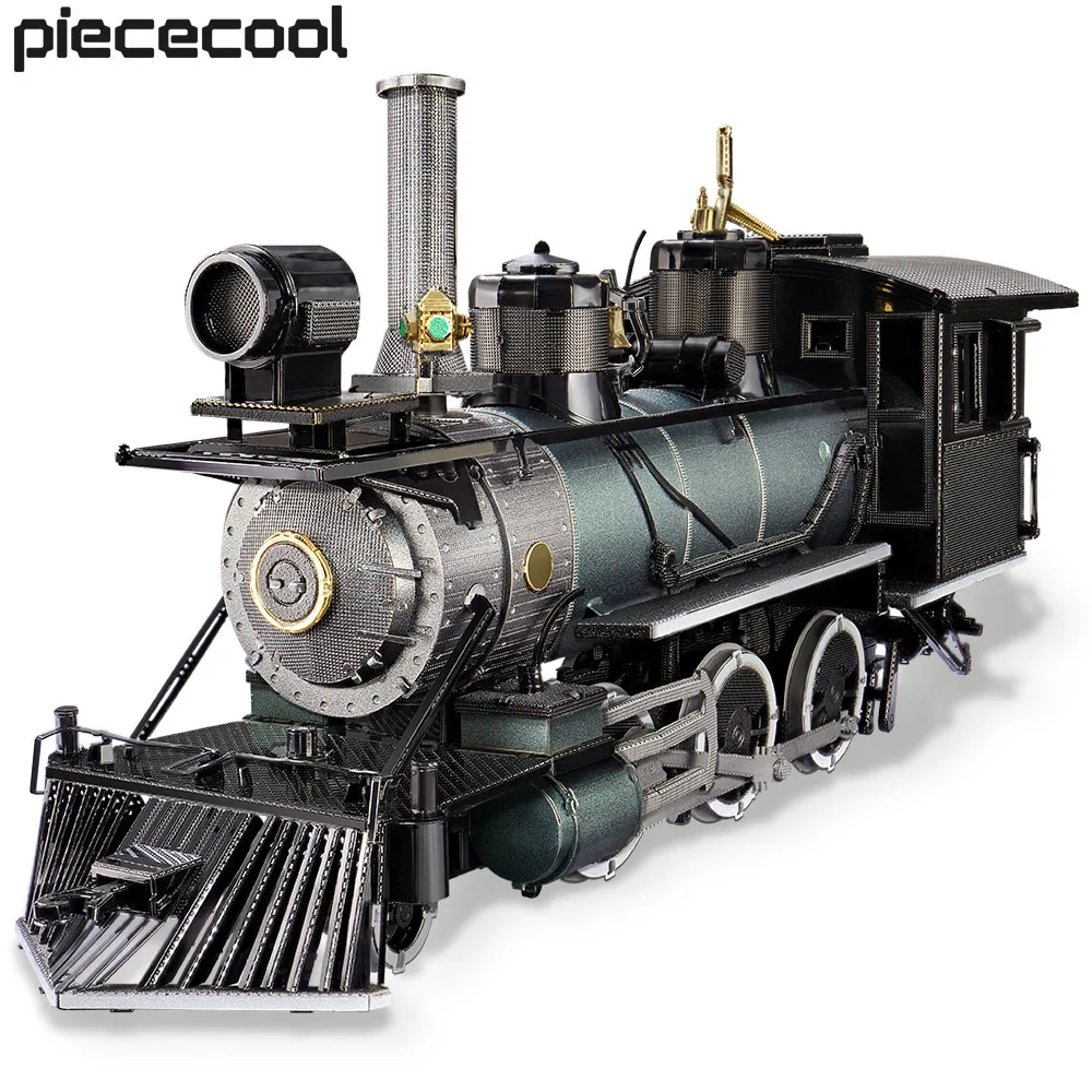 Piececool металлический пазл 3d локомотив могул