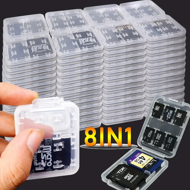 8в1 коробка для хранения sim-карт