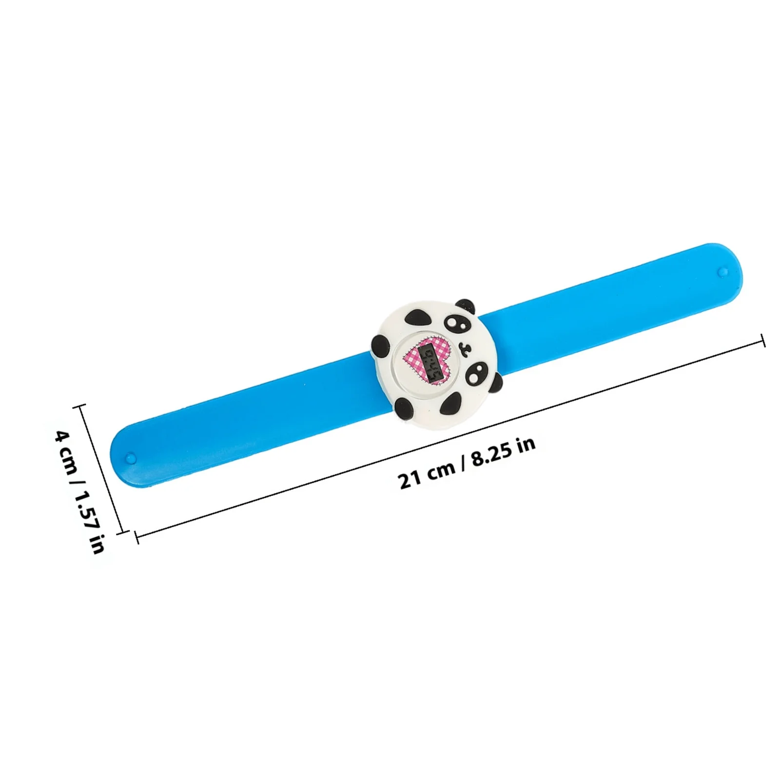 Детские силиконовые часы с мультяшным узором - Фотография_5