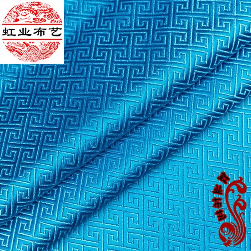 Имитация шелковой парчовой ткани - Фотография_3