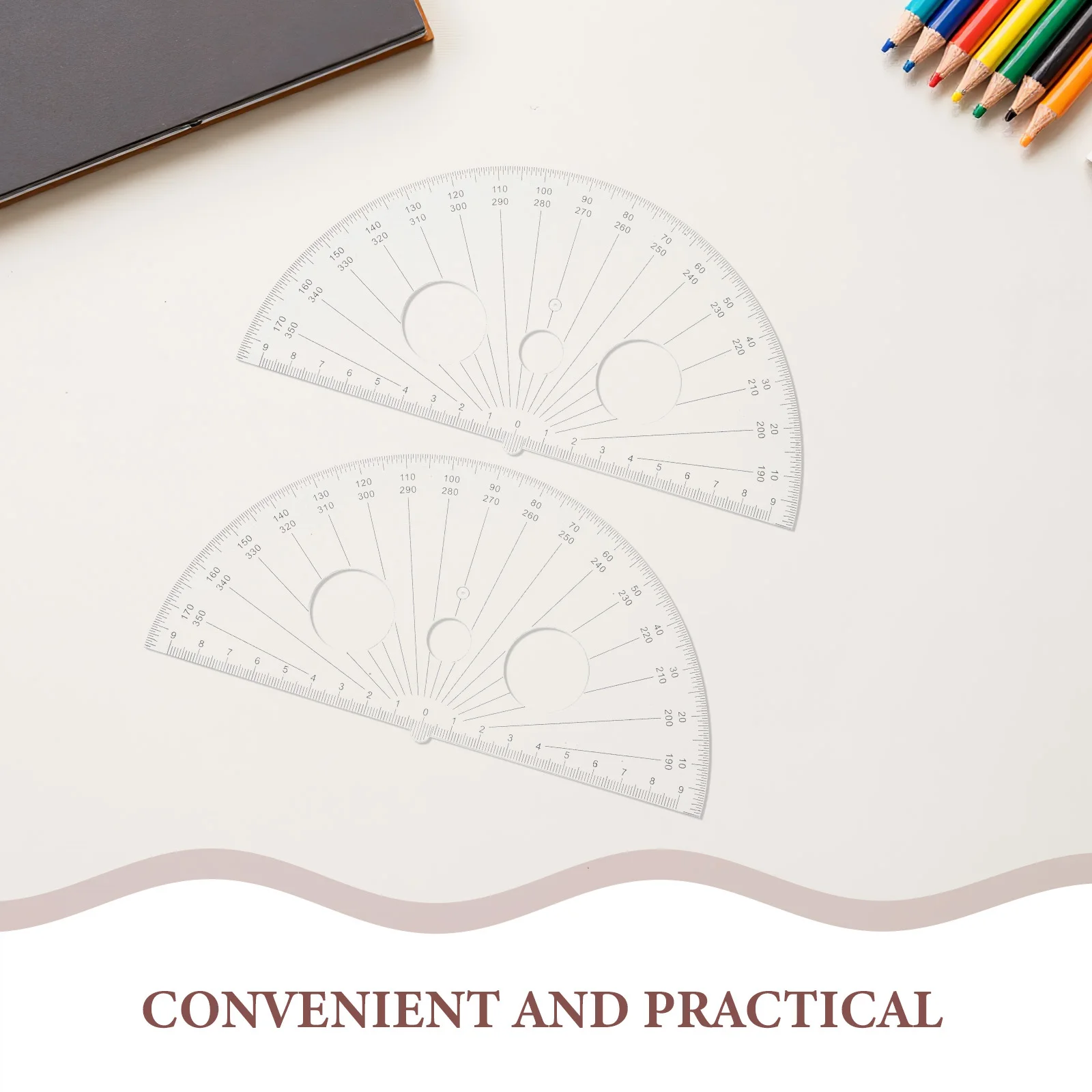 Прецизионный полукруглый транспортир - Фотография_4