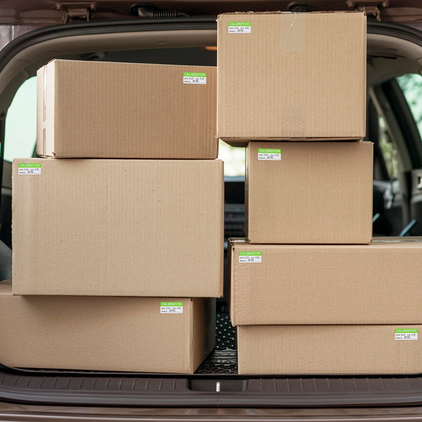 Набор из 10 калибровочных наклеек - Фотография_3