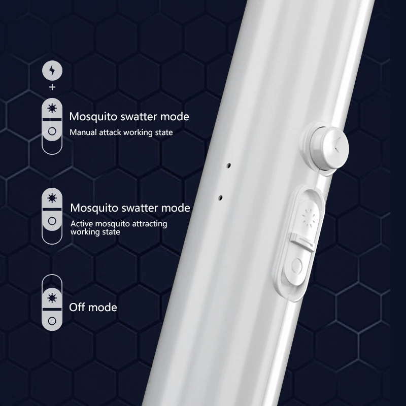 Электрическая мухобойка xiaomi 3000 в 2-в-1 - Фотография_2