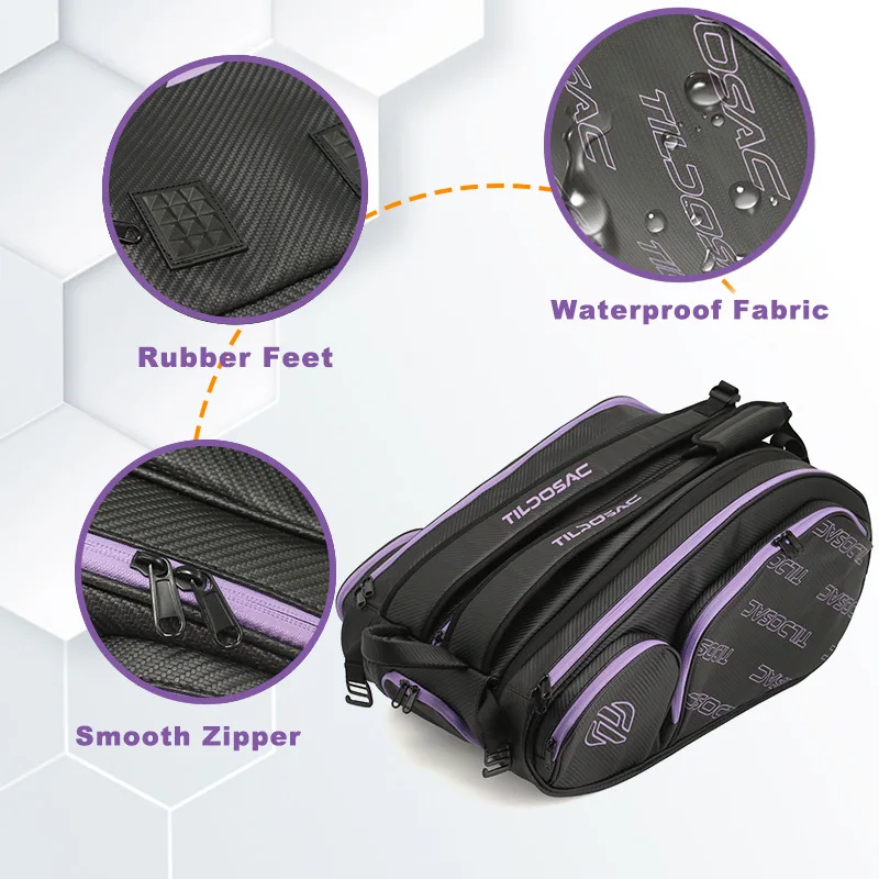 Рюкзак pickleball из углеродного волокна: прочная - Фотография_5