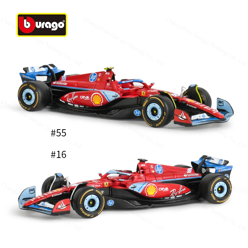 Bburago 1:43 ferrari 2024 sf24 - Фотография_5