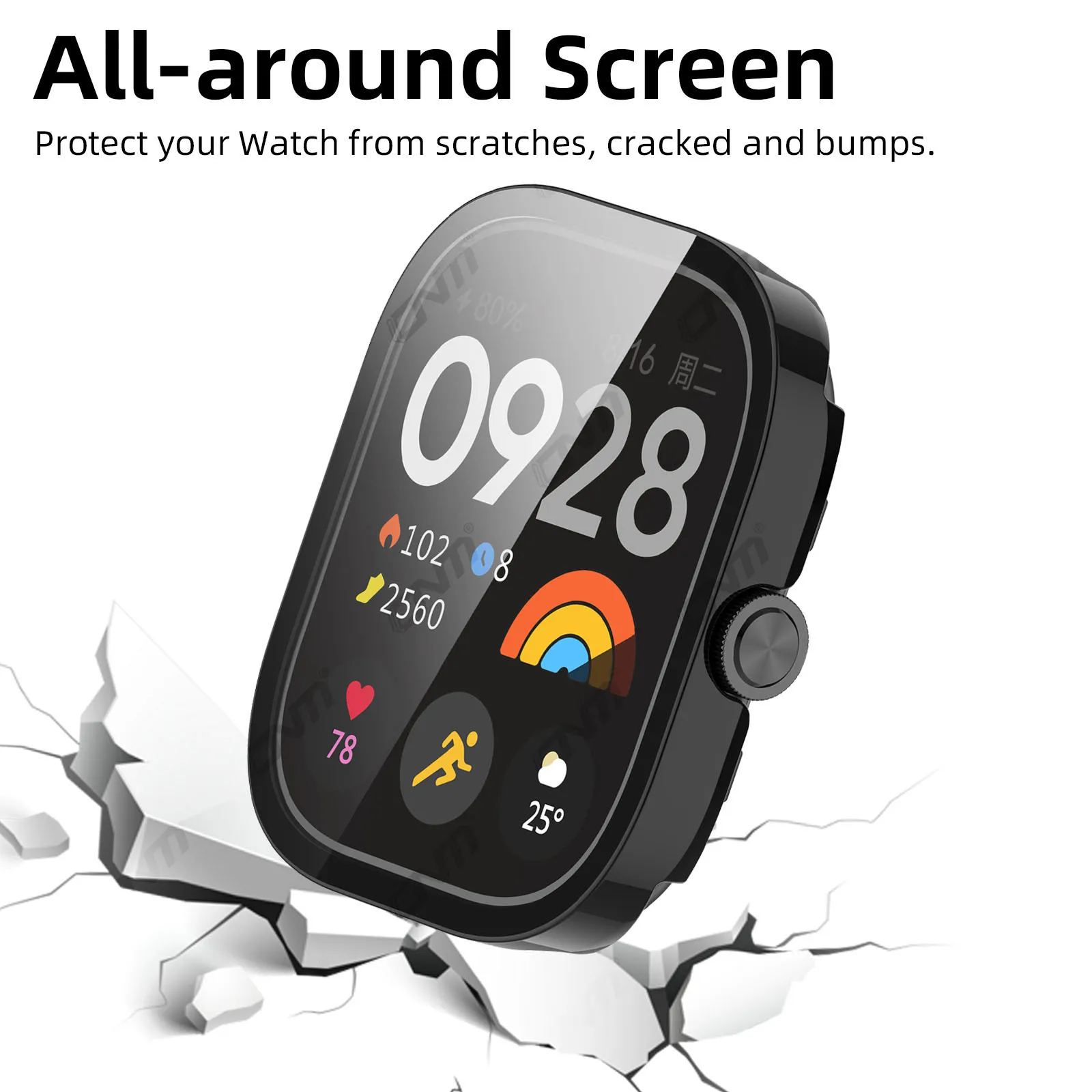Стекло + чехол для xiaomi redmi watch 5 - Фотография_5