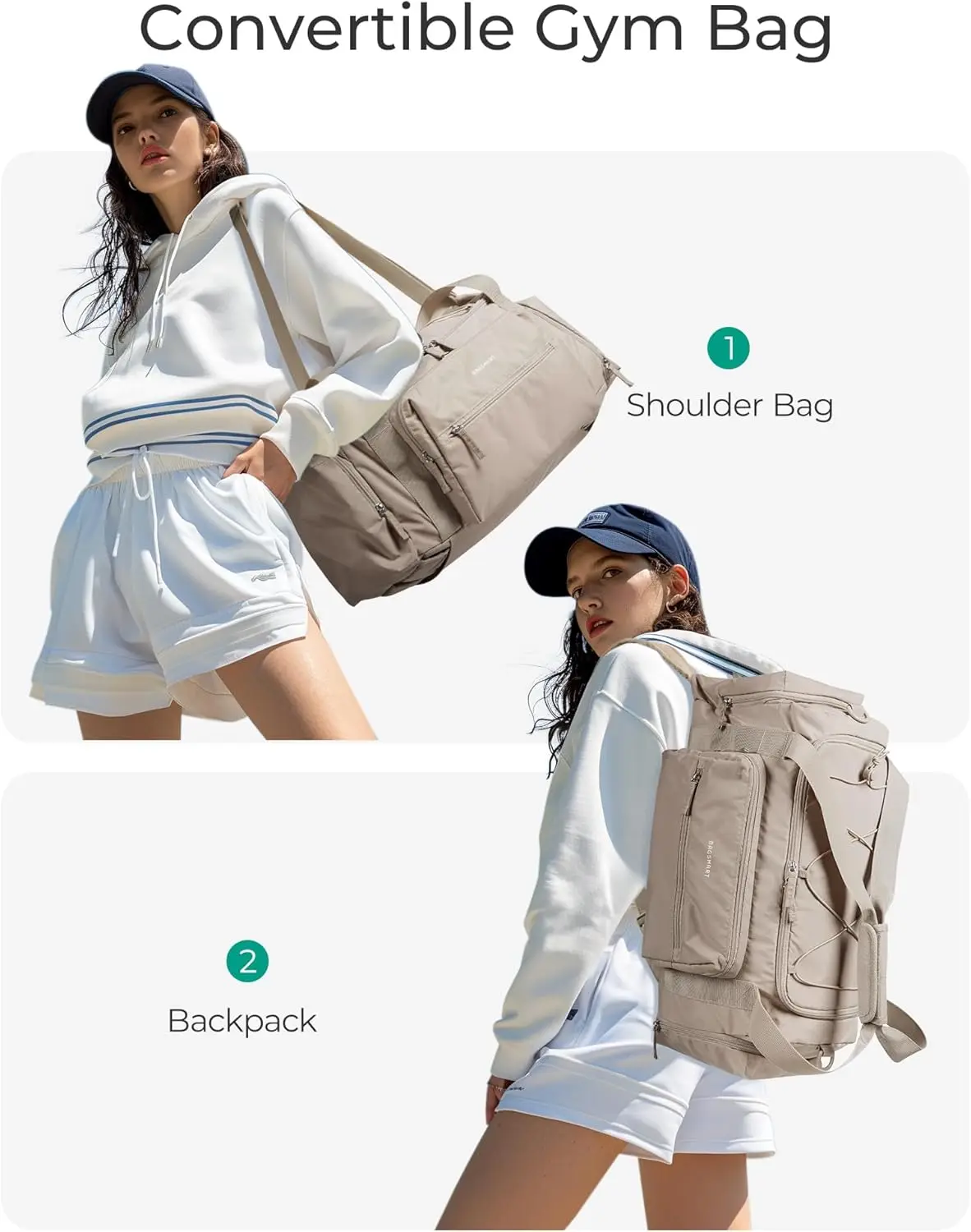 Bagsmart 4 в 1 спортивная сумка - Фотография_2
