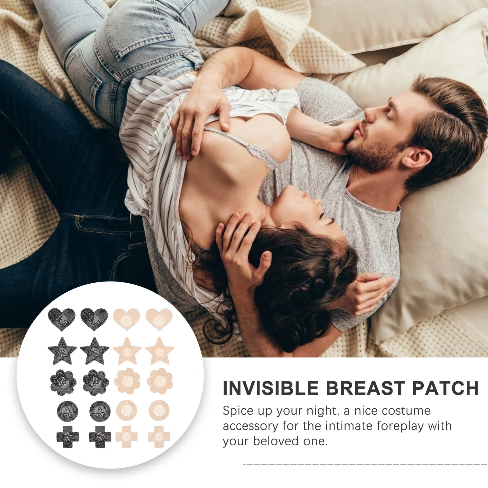 10 пар цветочных кружевных пирожных для груди - Фотография_3