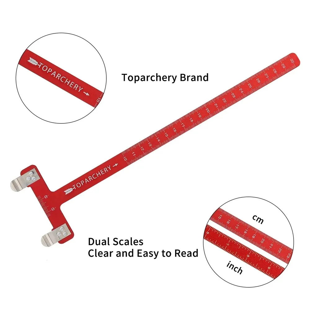 Линейка из алюминиевого сплава для стрельбы из лука - Фотография_6