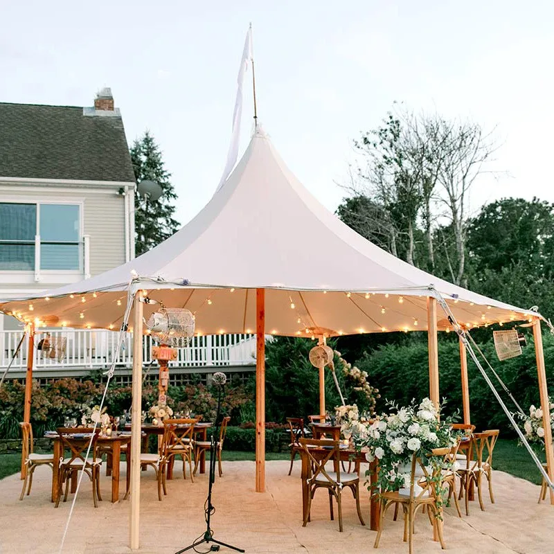 Шатер-беседка, двойная двухполюсная звездная палатка - Фотография_2