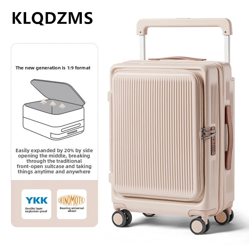 Klqdzms 20 "24-дюймовый чемодан для ноутбука с передним отверстием - Фотография_5