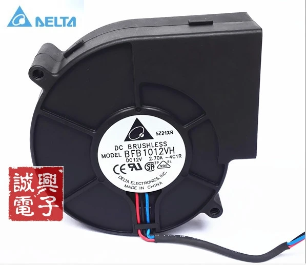 Промышленный вентилятор для delta bfb1012vh 9733 dc 12 в 2