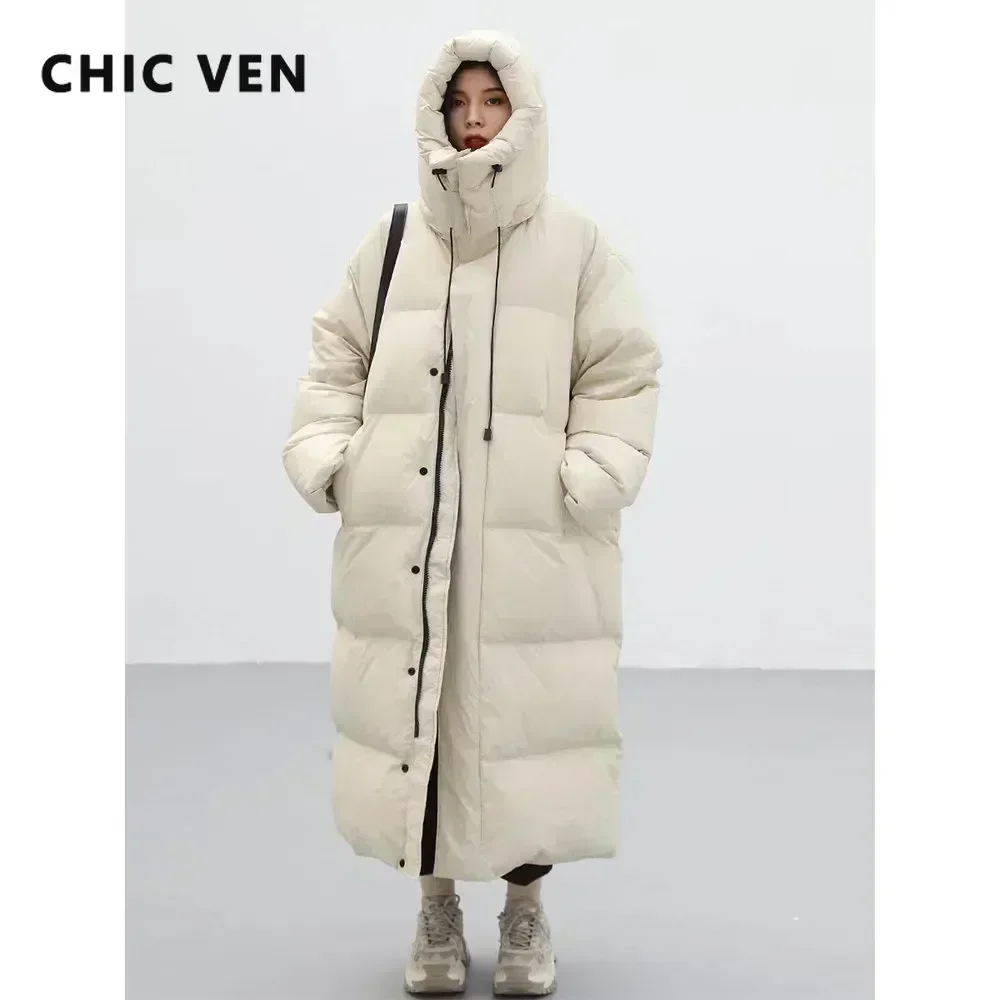 Chic ven женские пуховики корейские - Фотография_2