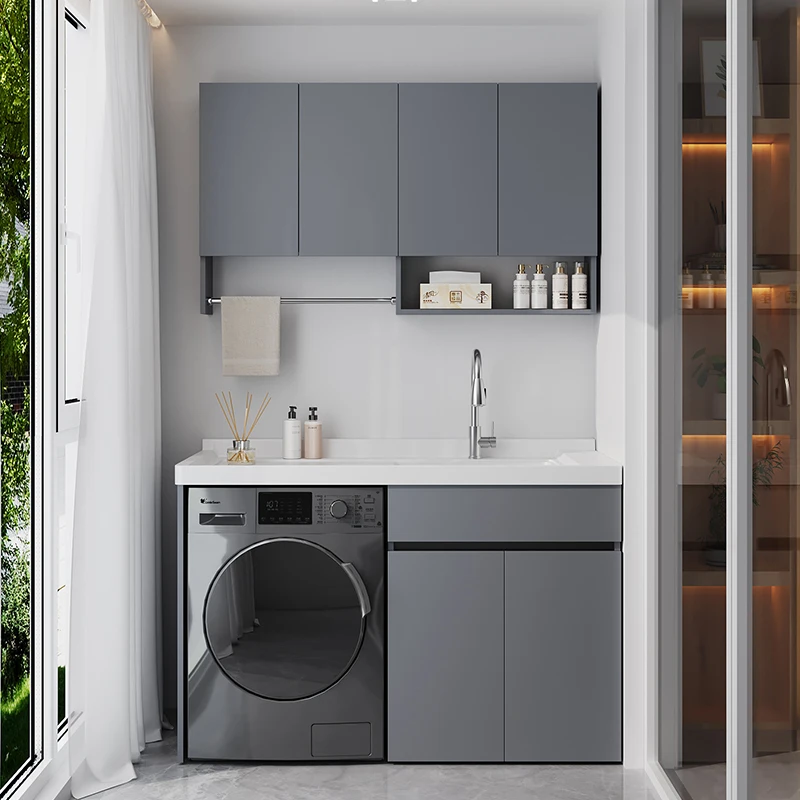 Балконный шкаф для белья - Фотография_3