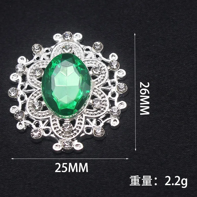 Блестящие аксессуары для рукоделия 25*26 мм - Фотография_3