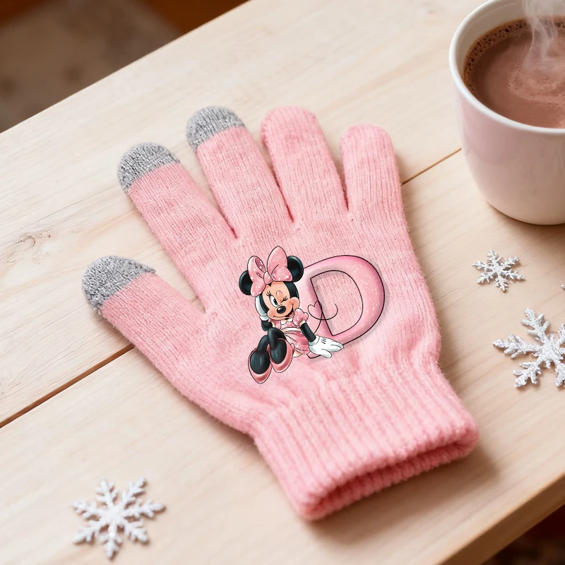 Новые милые перчатки с минни маус для девочек - Фотография_4