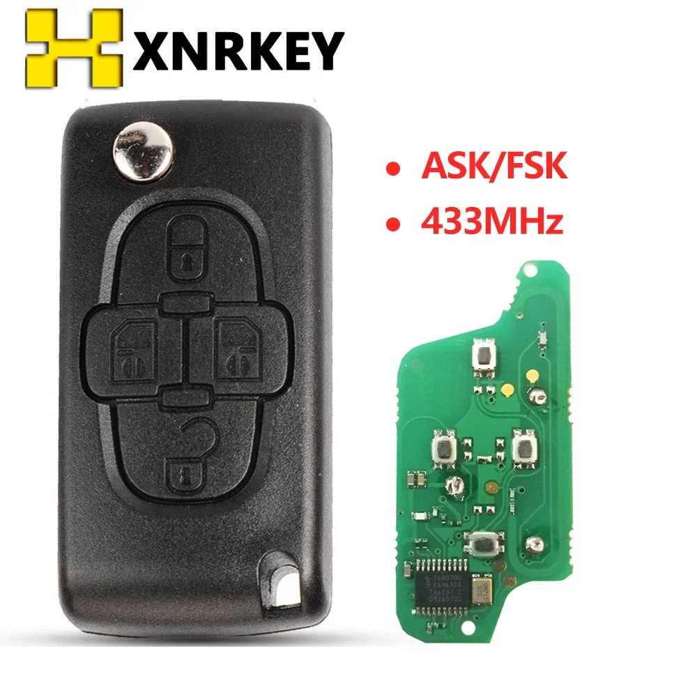 Xnrkey 4-кнопочный пульт дистанционного