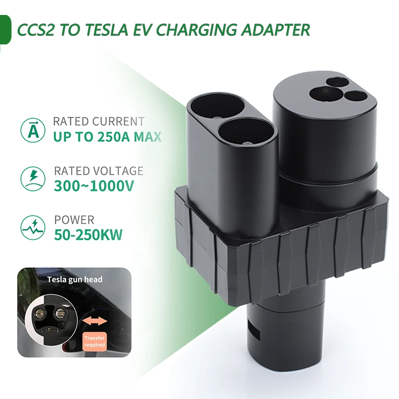 Адаптер зарядного устройства ccs2 к tesla ev - Фотография_6