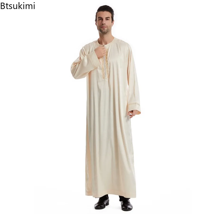 Мусульманское платье с длинным рукавом daffah jubba thobe - Фотография_3