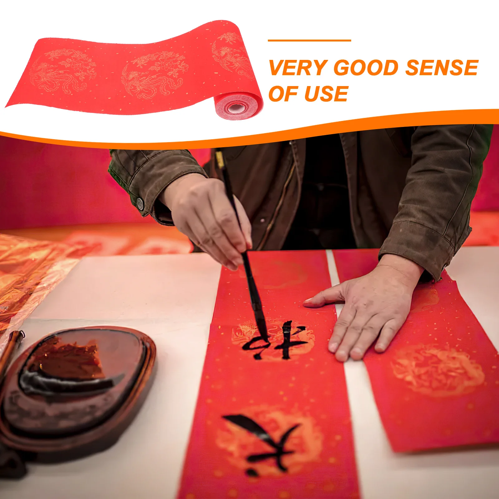 Фестивальная красная бумага - Фотография_3