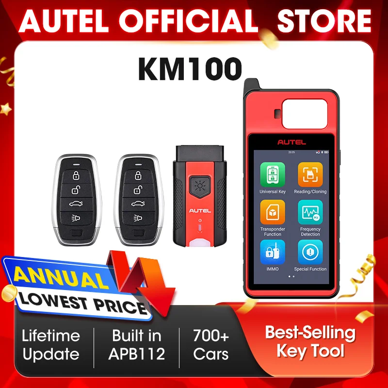 Autel km100 key programmer v200