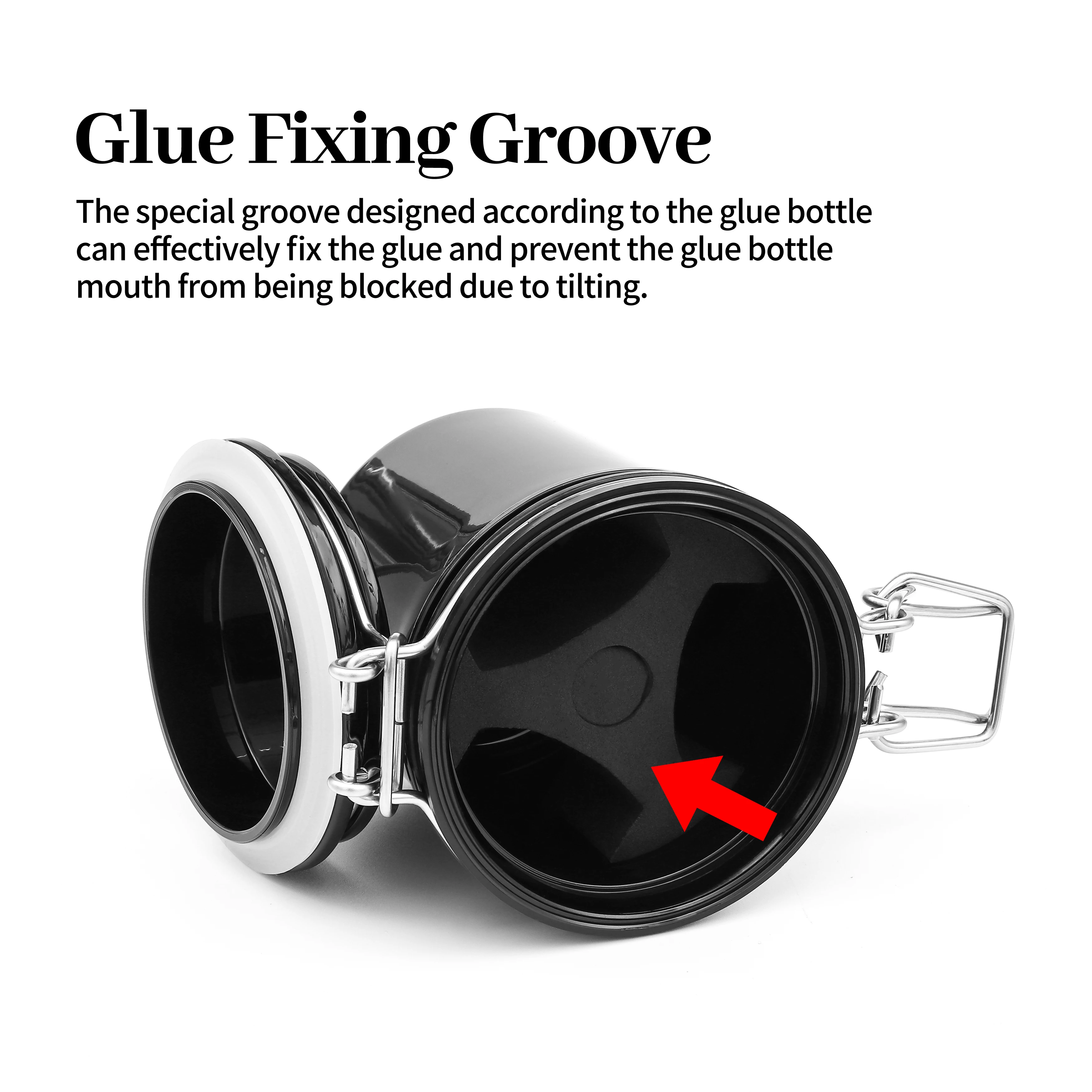 Контейнер для хранения клея xiusuzaki для ресниц - Фотография_5