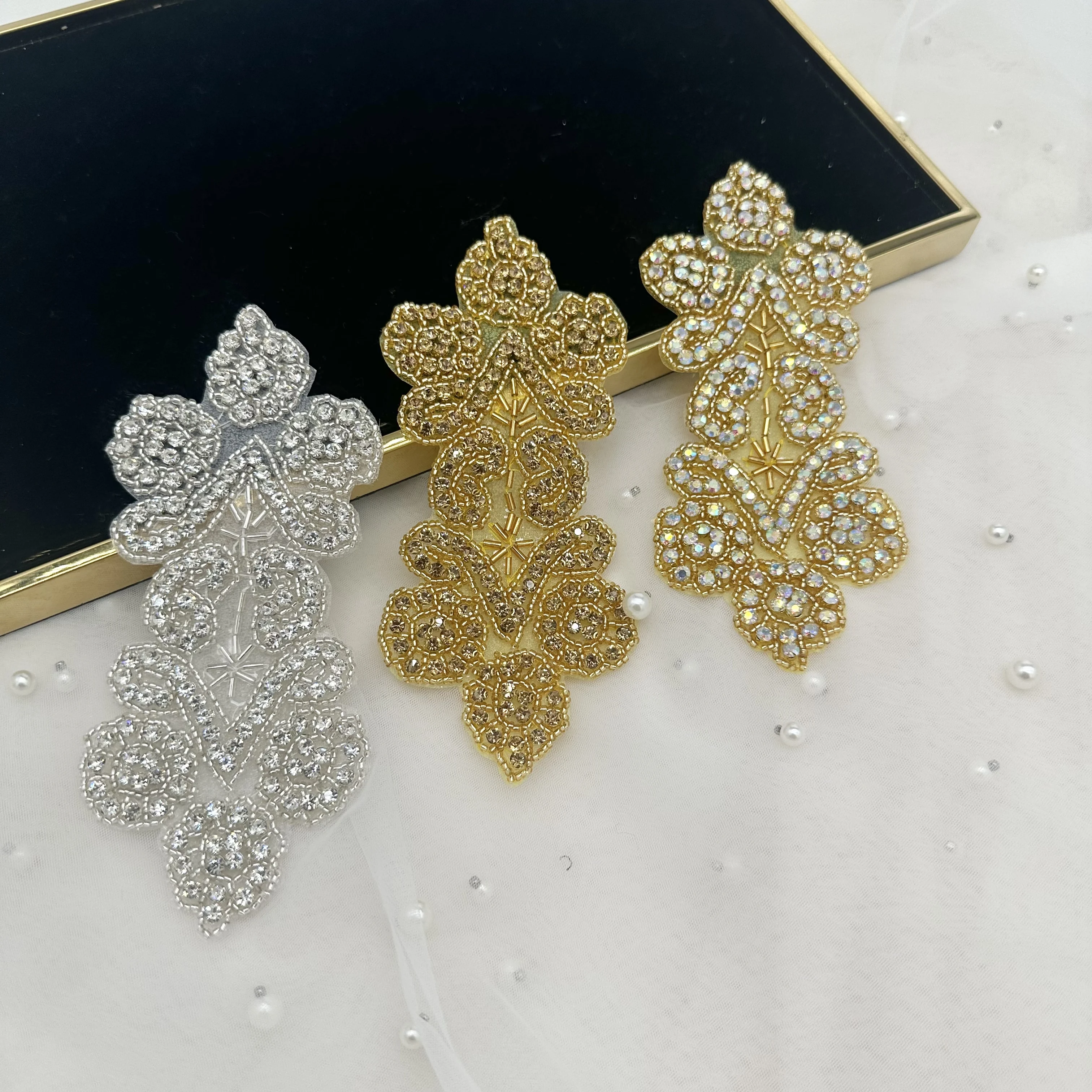 Клейкие бусины в форме цветка - Фотография_2