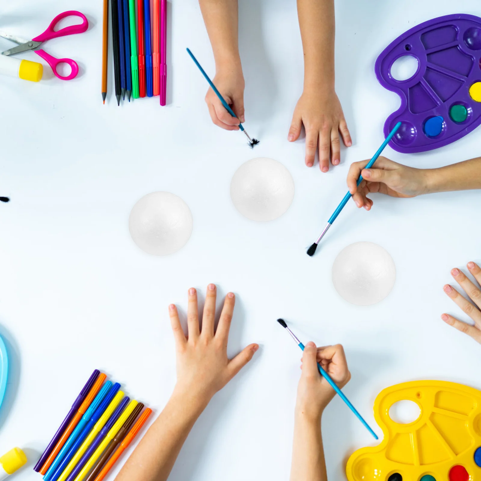 9 см, шарики, детский мяч для рукоделия для детей - Фотография_6