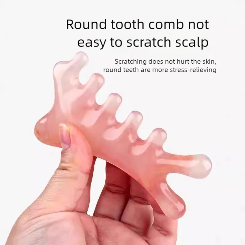 Массажная расческа для кожи головы «четыре в одном» - Фотография_4