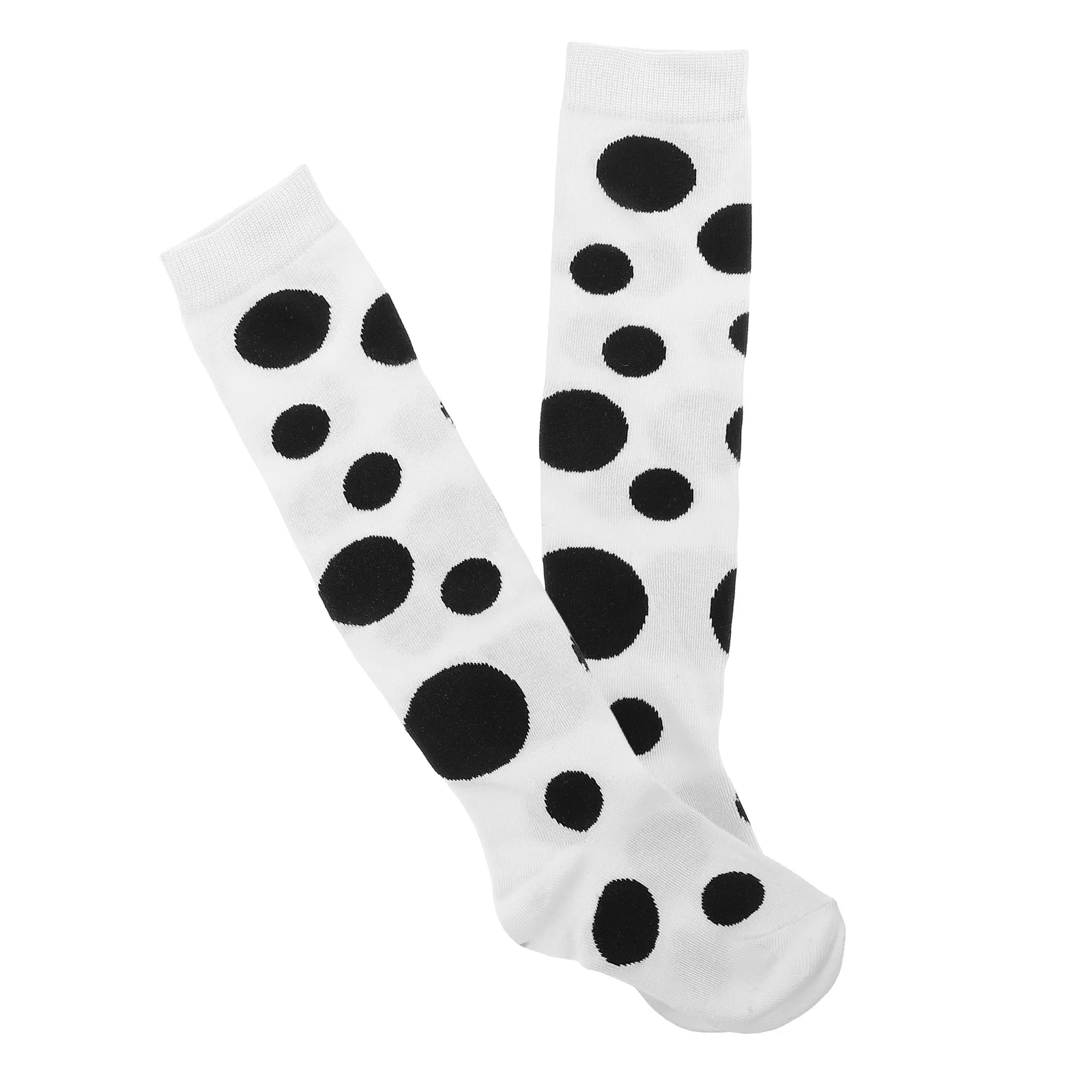 Детские носки с принтом коровы и животным узором