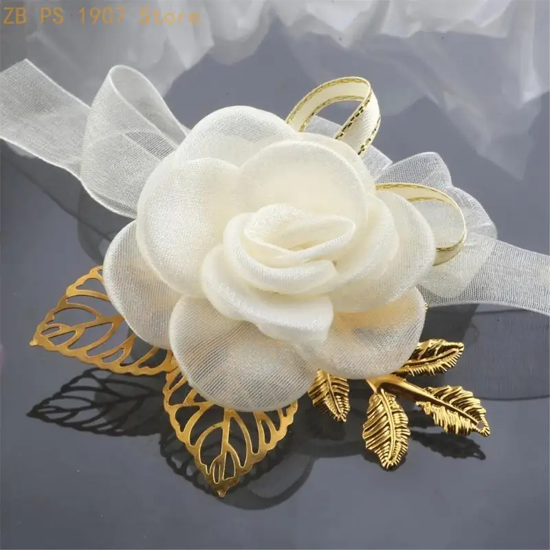 Элегантный тканевый комплект свадебных - Фотография_5