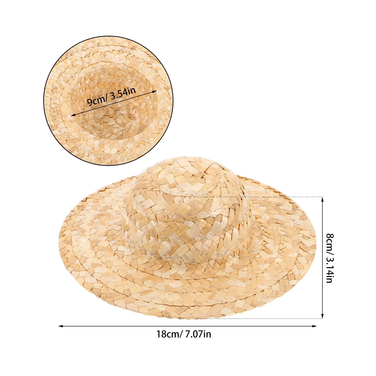 Крошечные шляпы, прочная мини-шляпа - Фотография_6