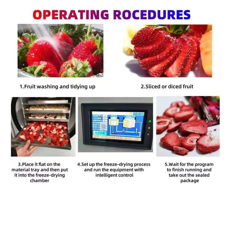 2 кг-80 кг лиофилизатор для сушеных продуктов - Фотография_5