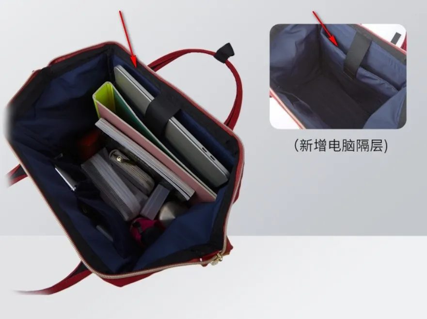 Рюкзак женский непромокаемый вместительный под ноутбук 15 - Фотография_5