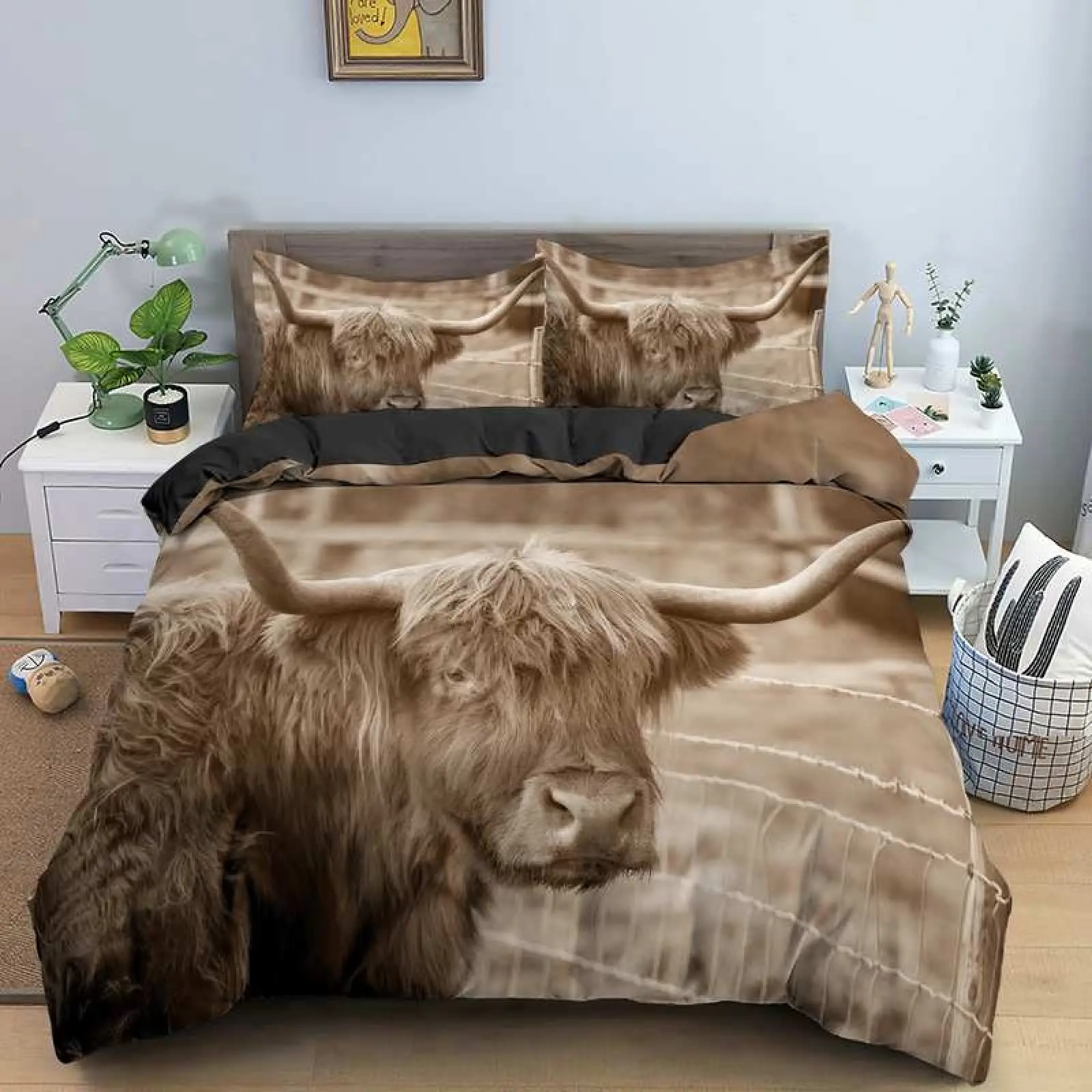 Хайленд корова король королева