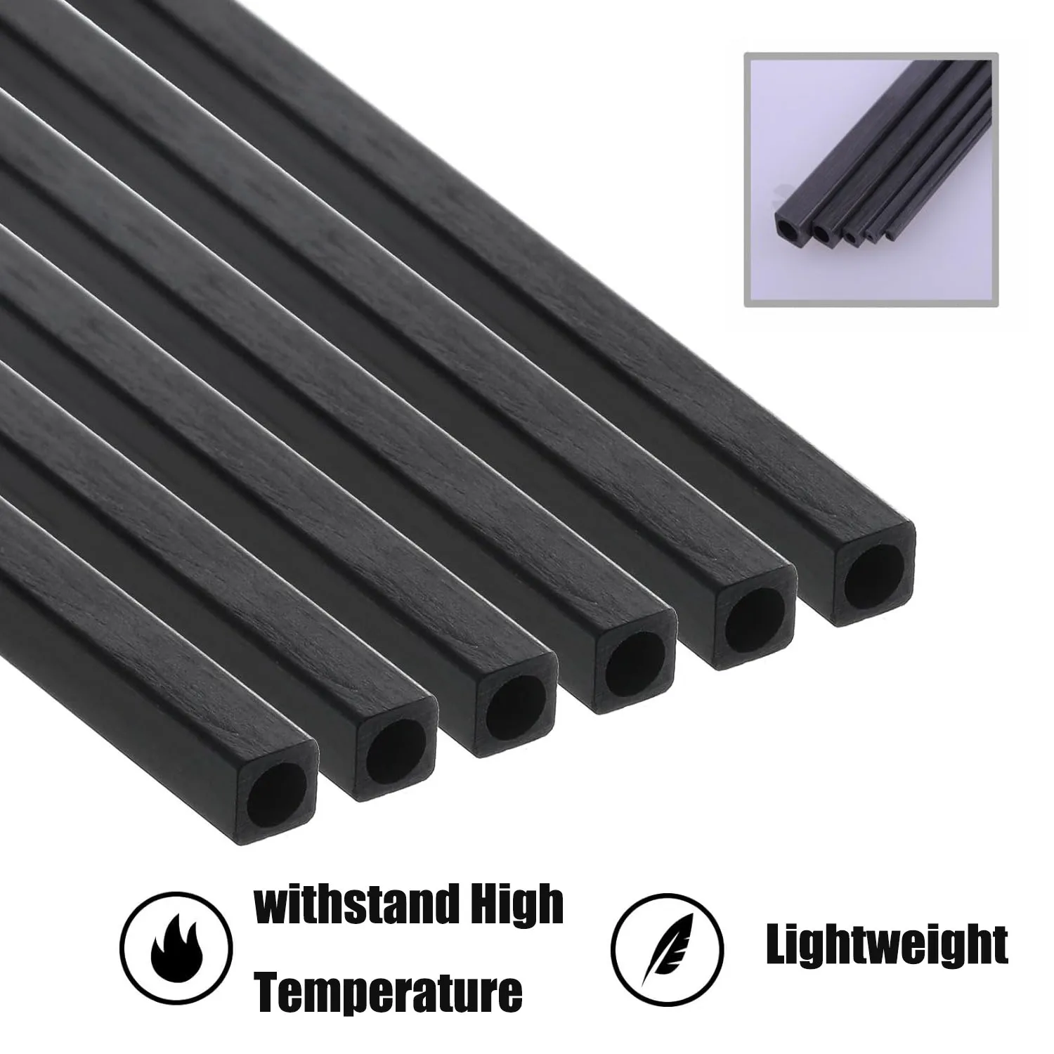 Квадратная трубка из углеродного волокна - Фотография_5