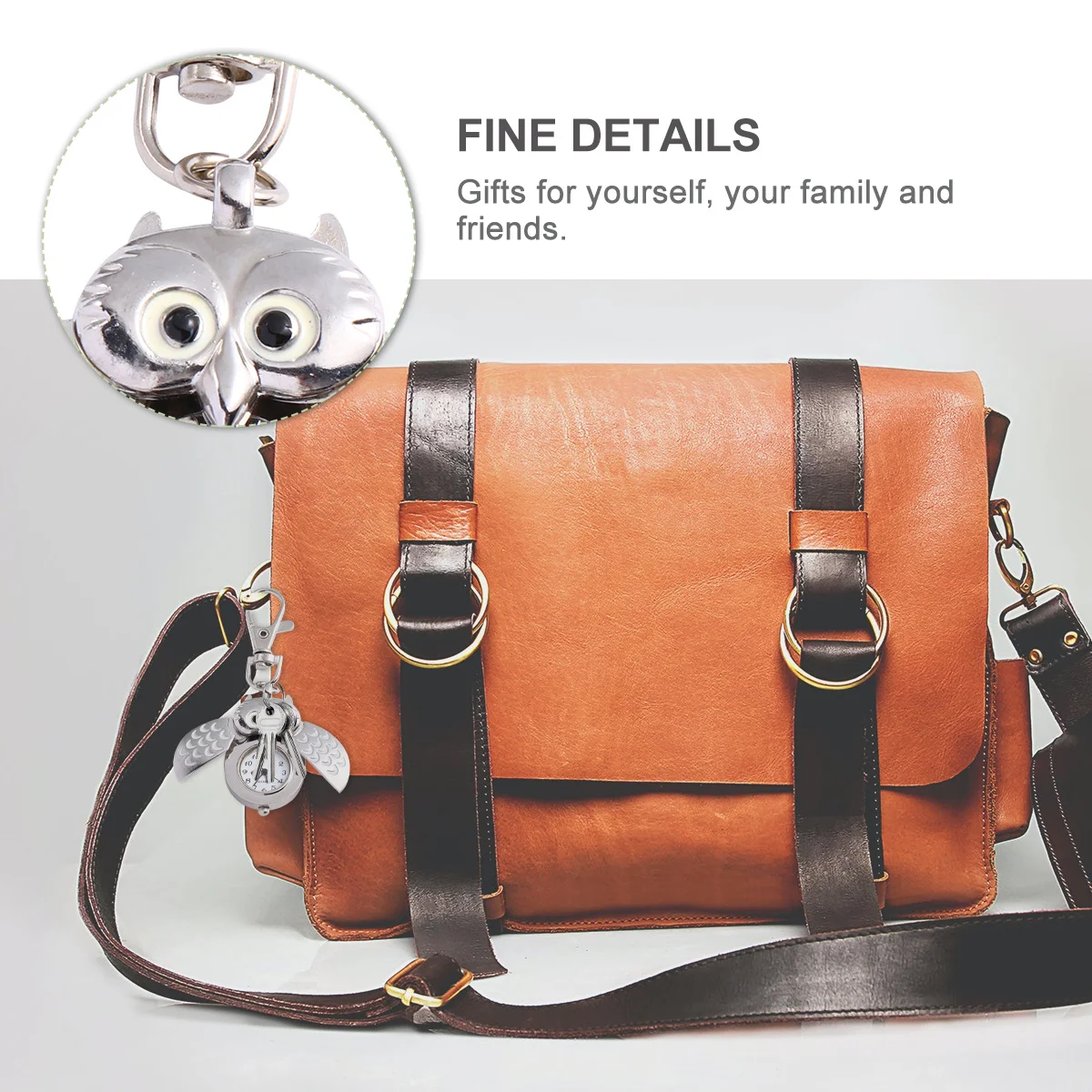 Мультяшные карманные часы в форме совы - Фотография_3