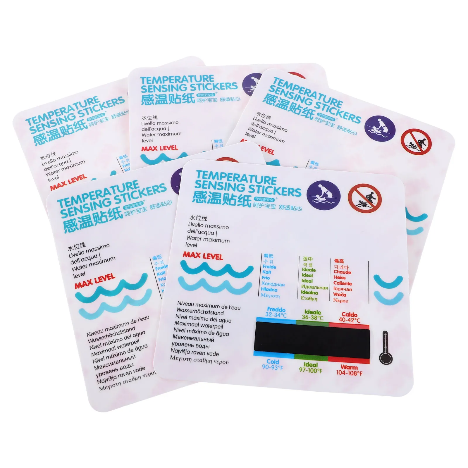 Наклейка на термометр для детской ванны - Фотография_6