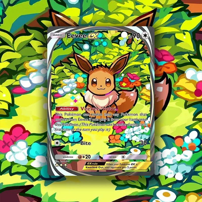 Карманные карты holo foil pockemontcg