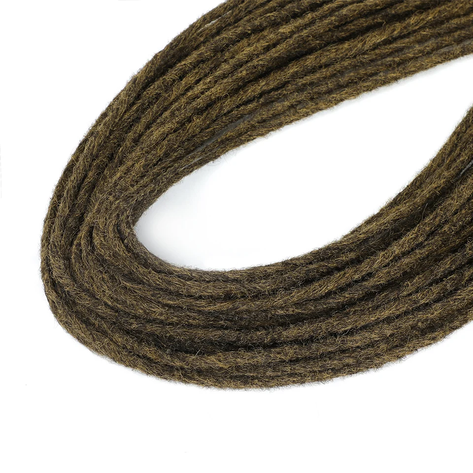 Коричневые двусторонние дреды с эффектом омбре - Фотография_6