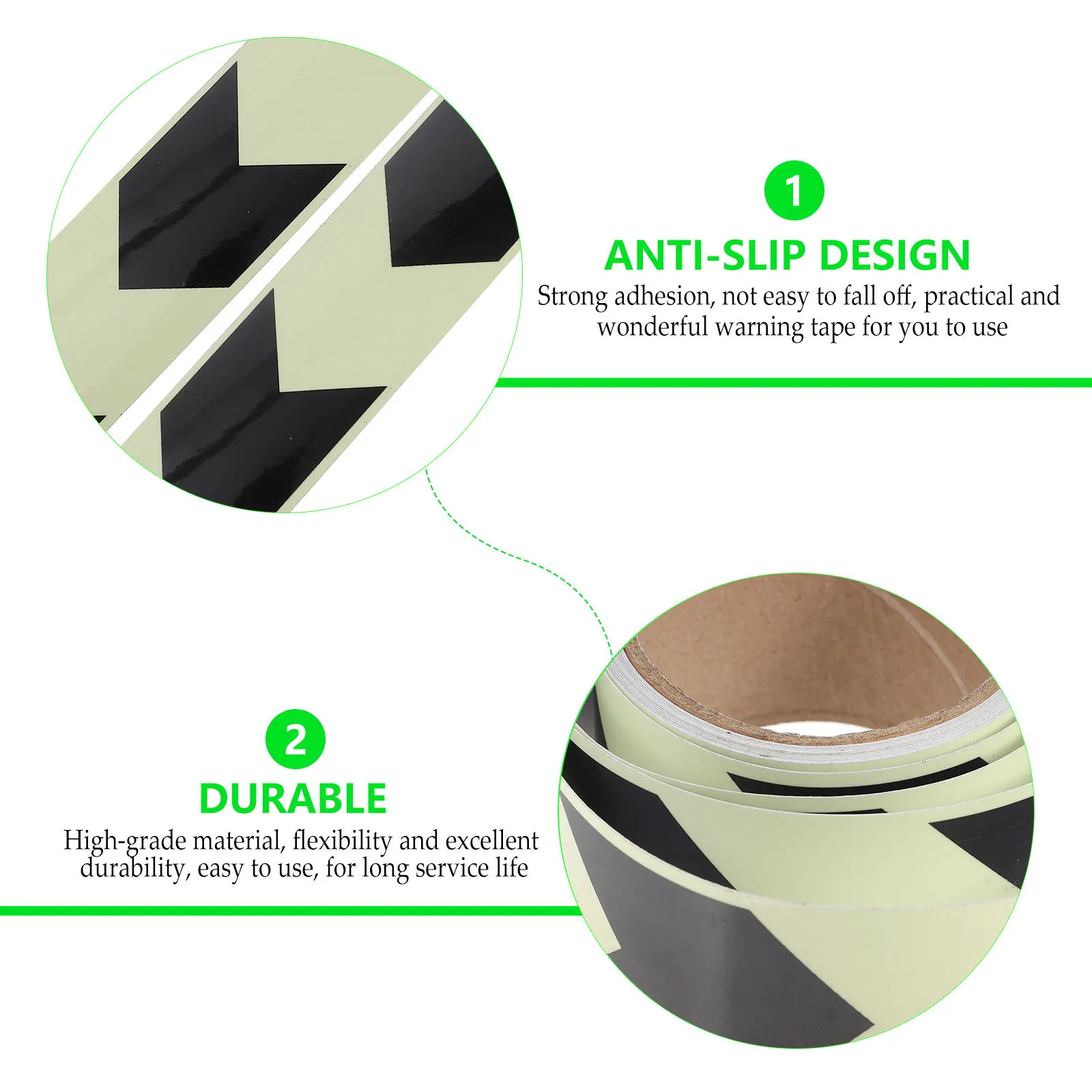 1-рулонная светящаяся в темноте лента для лестниц - Фотография_4