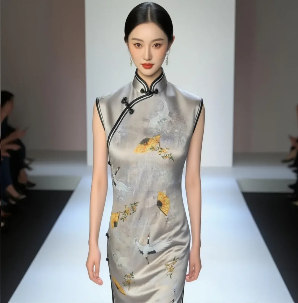 Этническая ткань рами с цифровым