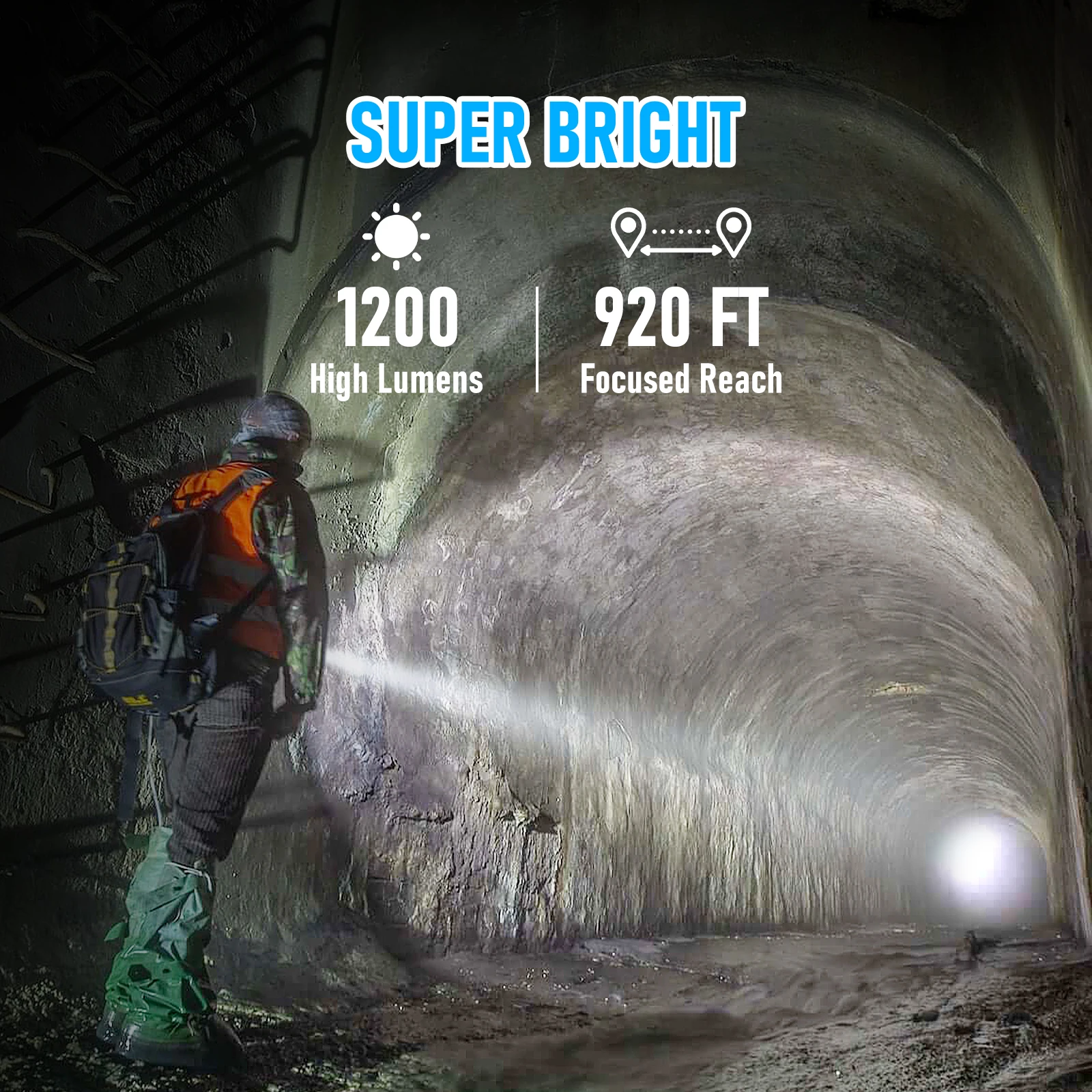 Светодиодный тактический полицейский фонарь ultrafire wf-501b - Фотография_2