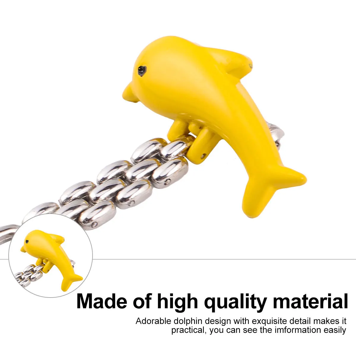 Креативные серебристые часы светящиеся - Фотография_3