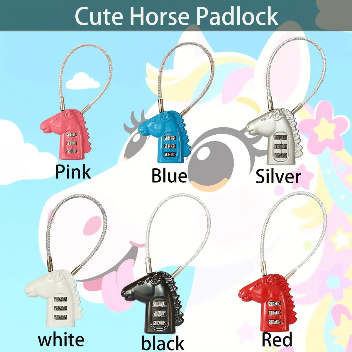 Кодовый замок в форме лошади - Фотография_3