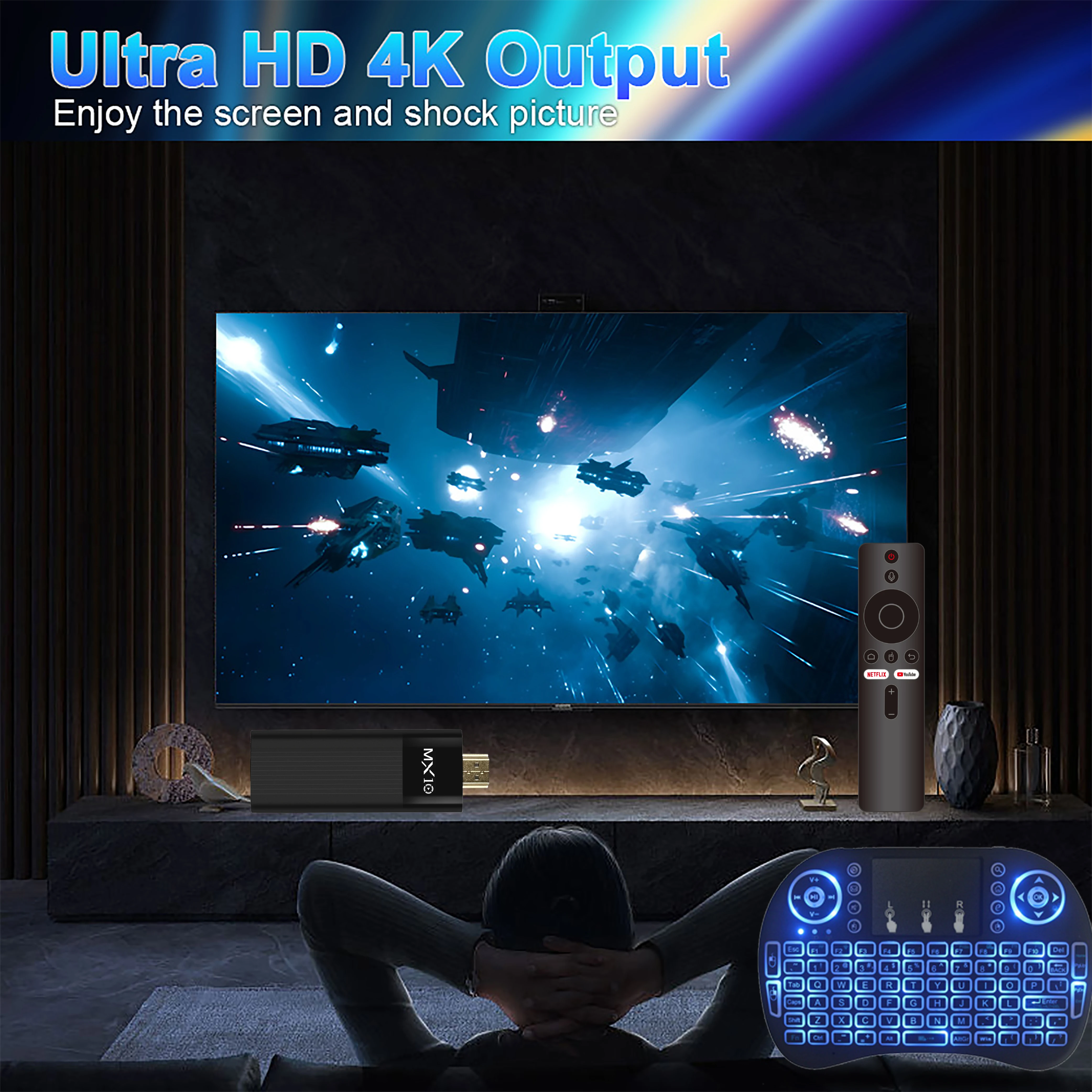 2,4g air mouse remote & fire - Фотография_3
