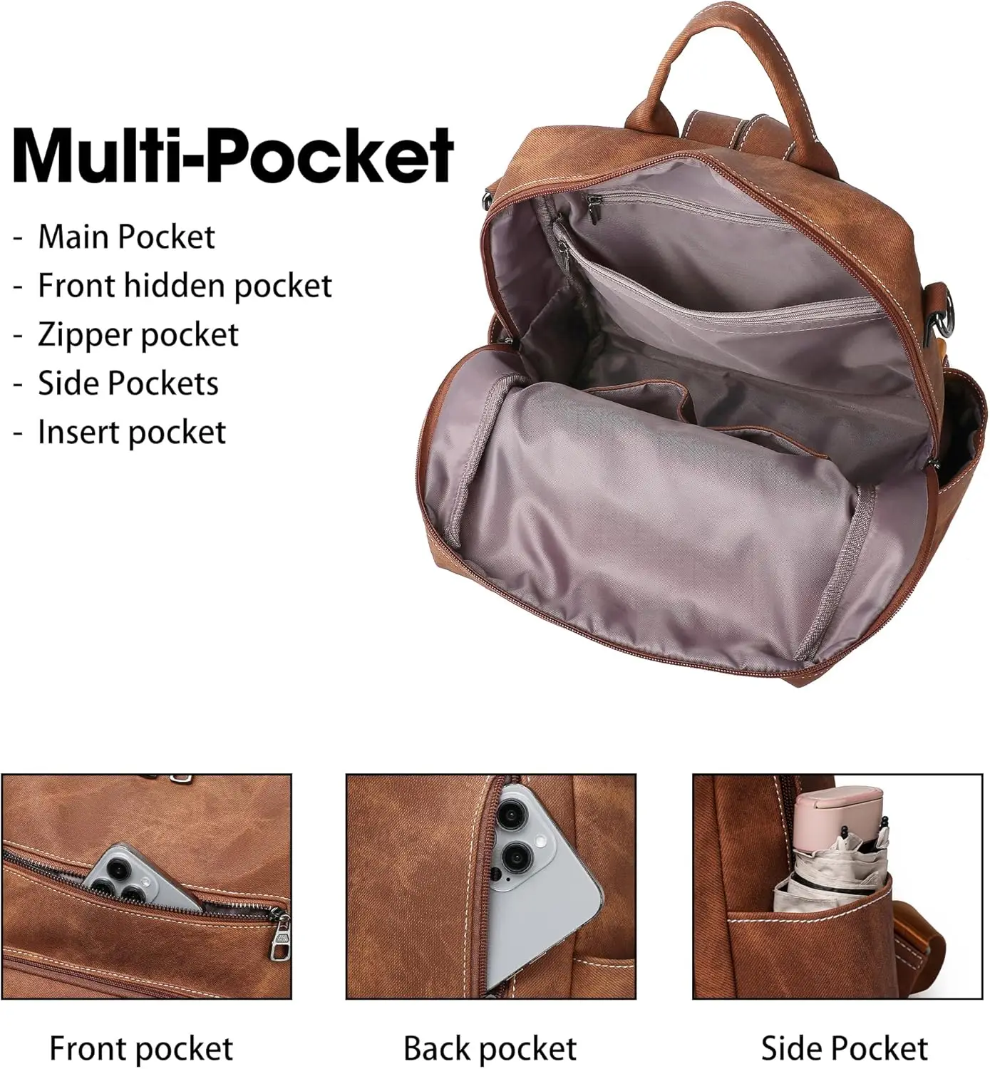 Рюкзак-кошелек для женщин - Фотография_6