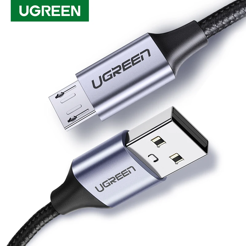 Ugreen micro usb-кабель 3a нейлоновый